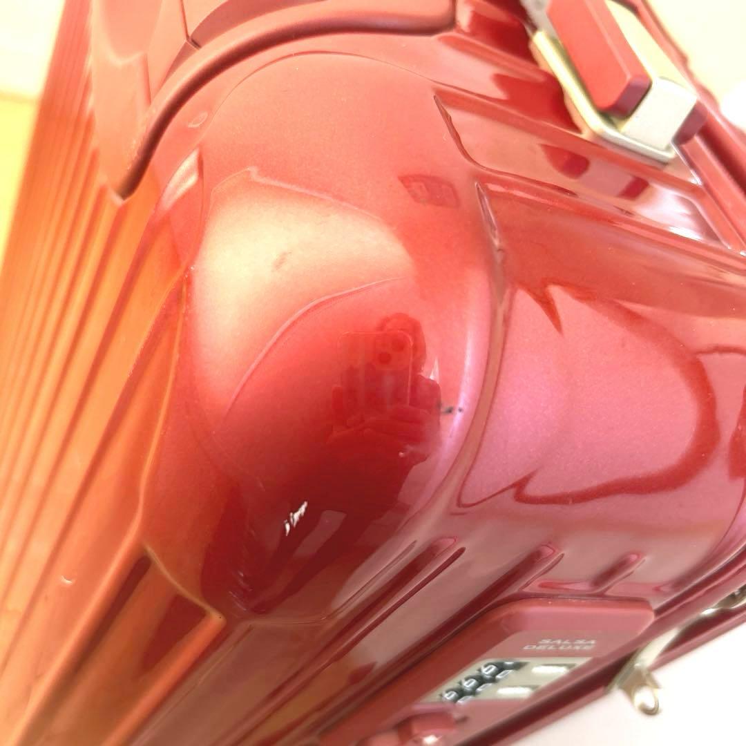 RIMOWA リモワ サルサデラックス　赤 キャリーケース　機内持ち込み