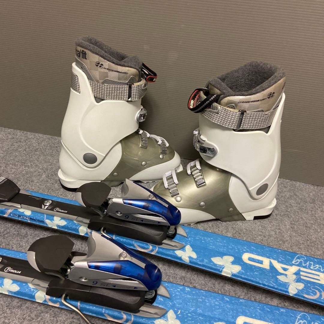 ★美品★メンテ済　大人スキーセット板HEAD147cm ブーツ24cm