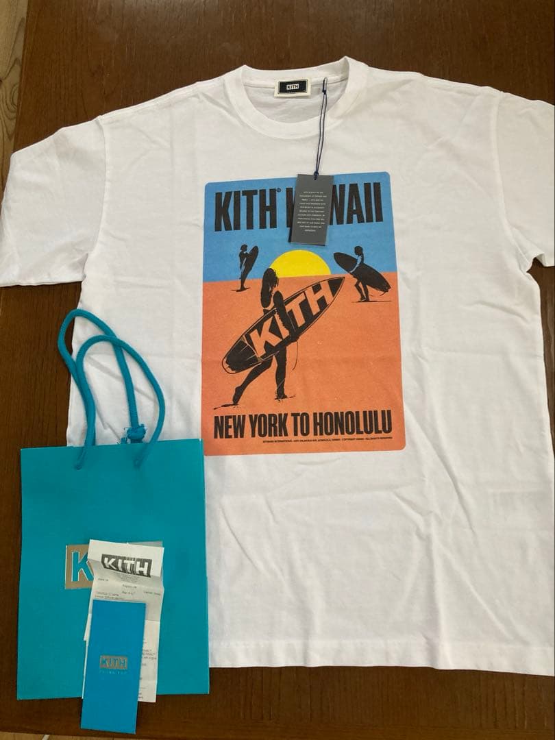 新品未使用】kith ハワイ購入 Tシャツ 2025 サイズS - メルカリ