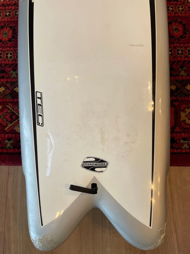 ヒンソンサーフボード　スワロウテイル　フィッシュ　ミッドレングス　ショートボード