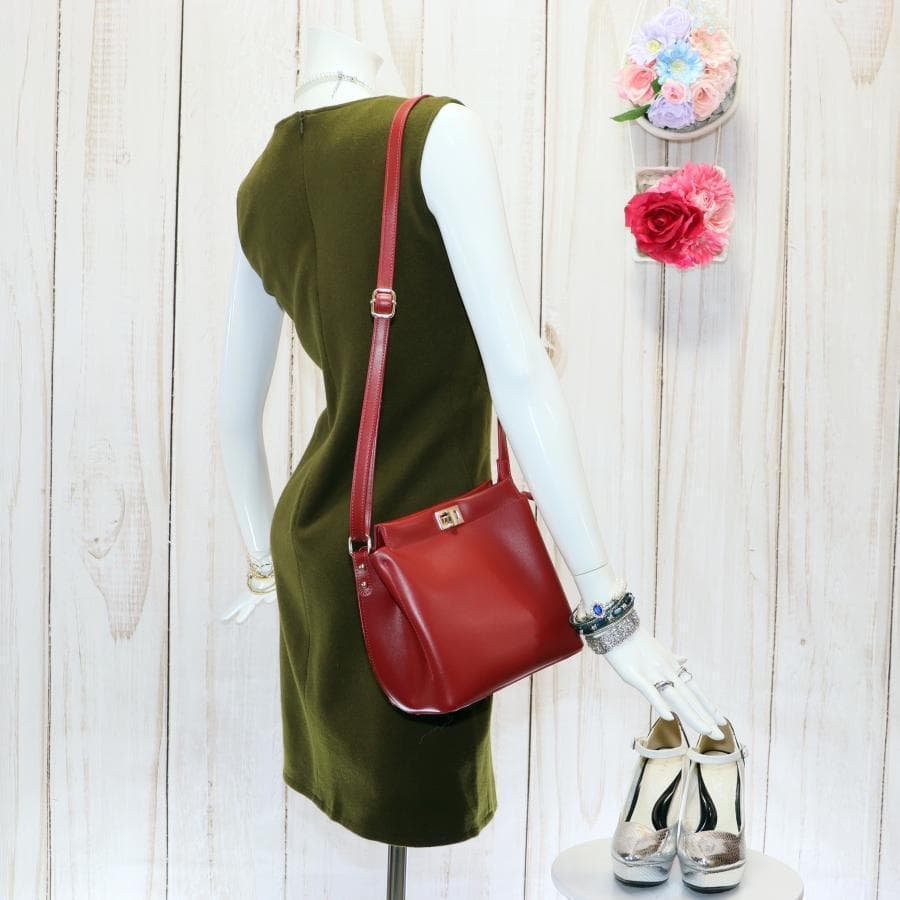 JIL SANDER ノースリーブワンピース S モスグリーン ウールカシミヤ