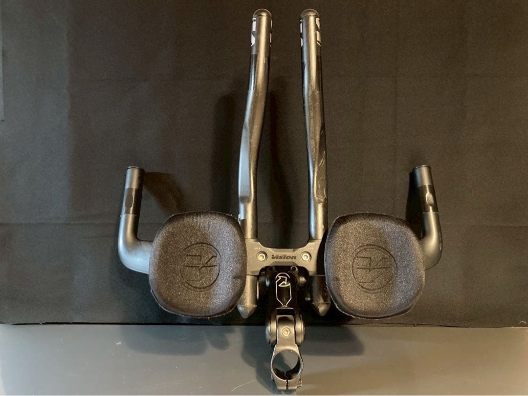 売り切り‼️VISION TRIMAX CARBON THハンドル　+可変ステム