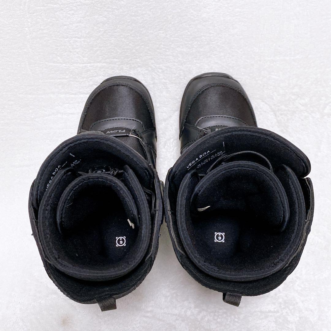 極美品　FLOW　スノーボードブーツ　VEGA BOA　27cm　ブラック　黒