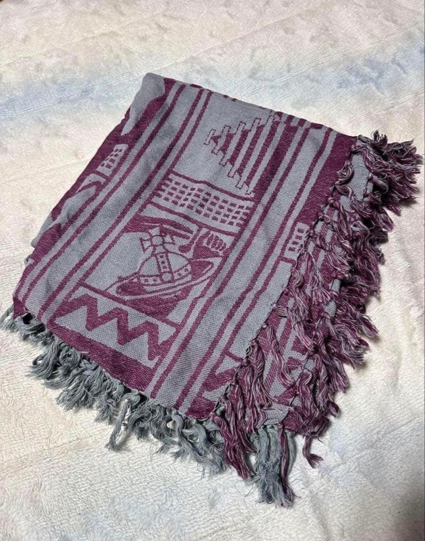 小物 Vivienne Westwood Orb Logo Muffler