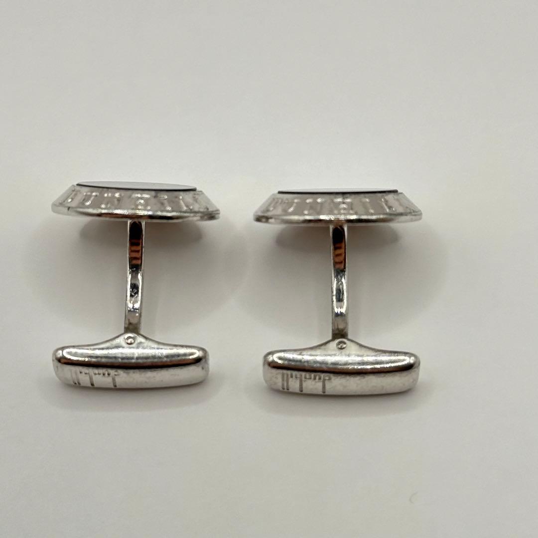 dunhill ダンヒル カフスボタン オニキス SV925 シルバー