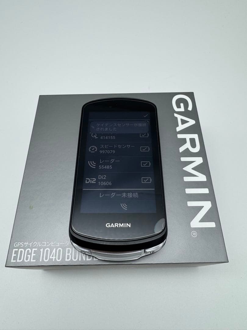 GARMIN EDGE 1040 BUNDLEサイコン本体各センサーセット