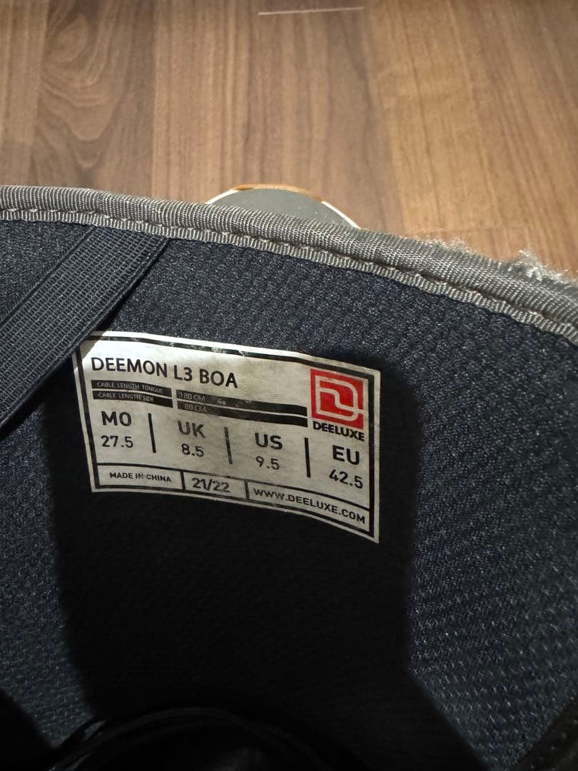 DEELUXE ディーラックス DEEMON L3 BOA 27.5cm