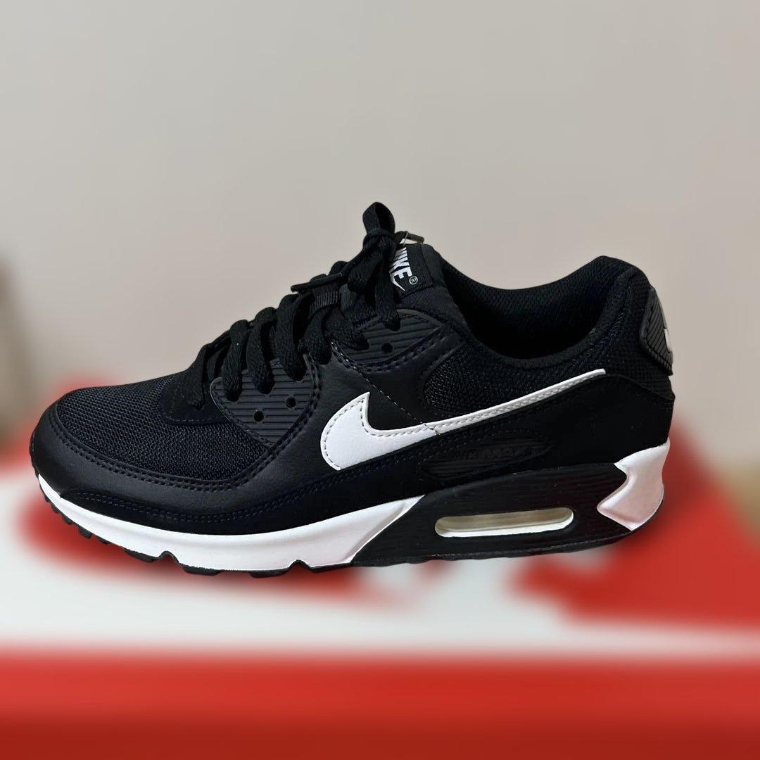 NIKE AIR MAX 90 ウィメンズ26.5cmブラック 黒