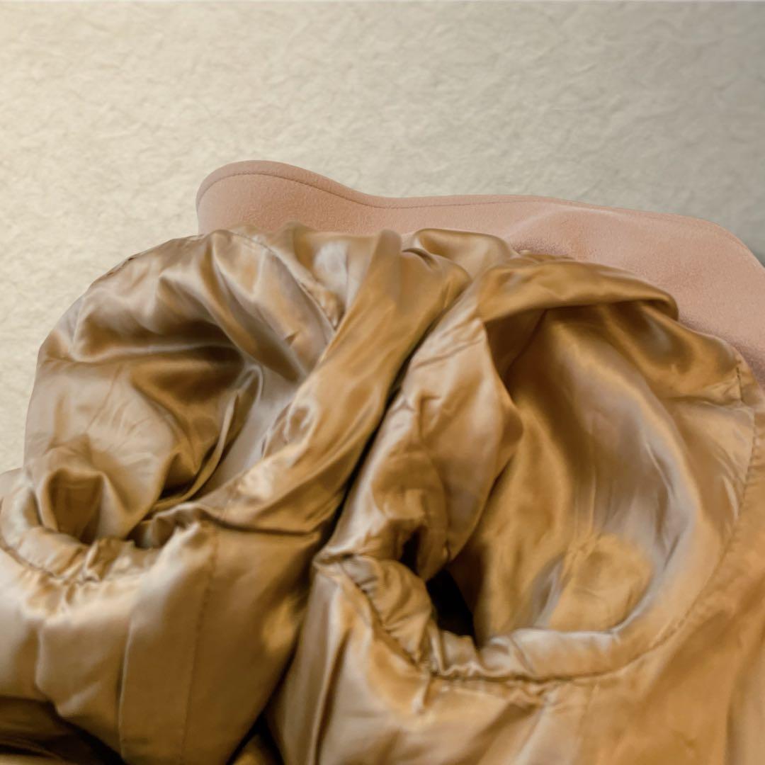 タリアトーレ　イタリア製　カシミヤ混　ロングコート　金ボタン　キャメル色　M相当