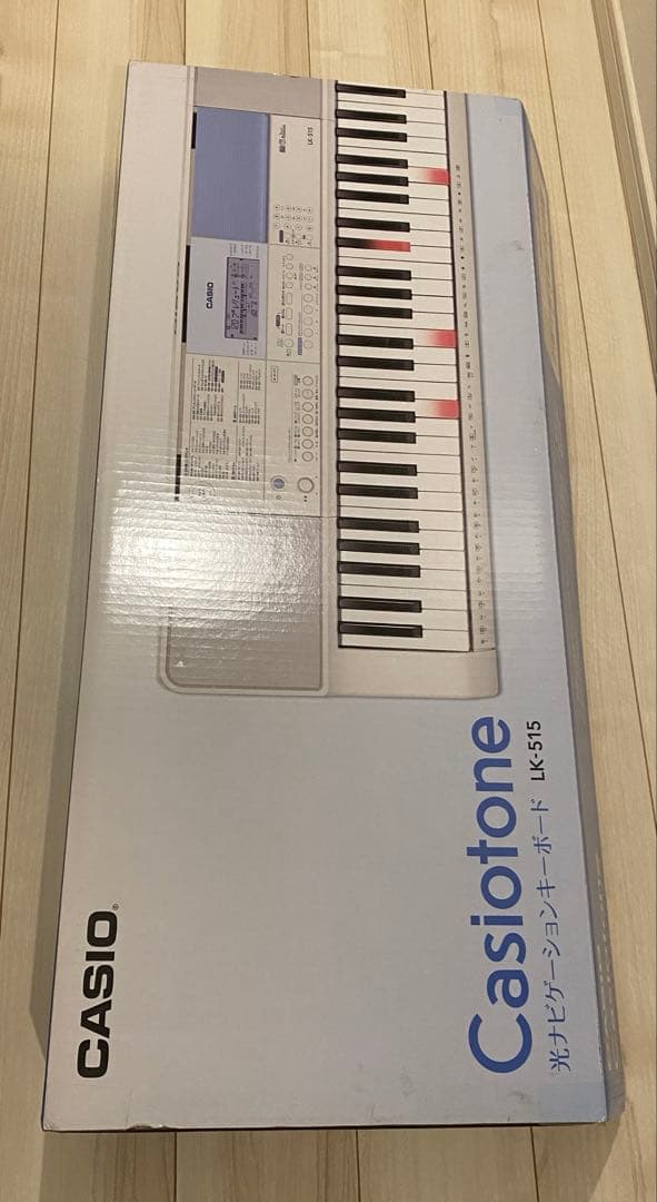 CASIO Casiotone 光ナビゲーションキーボード LK-515