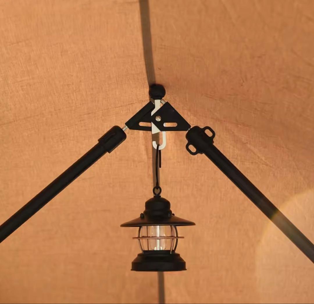 ワンティグリス　ノースゲイズ ポリコットンTC ワンポールテント　二股パーツ付