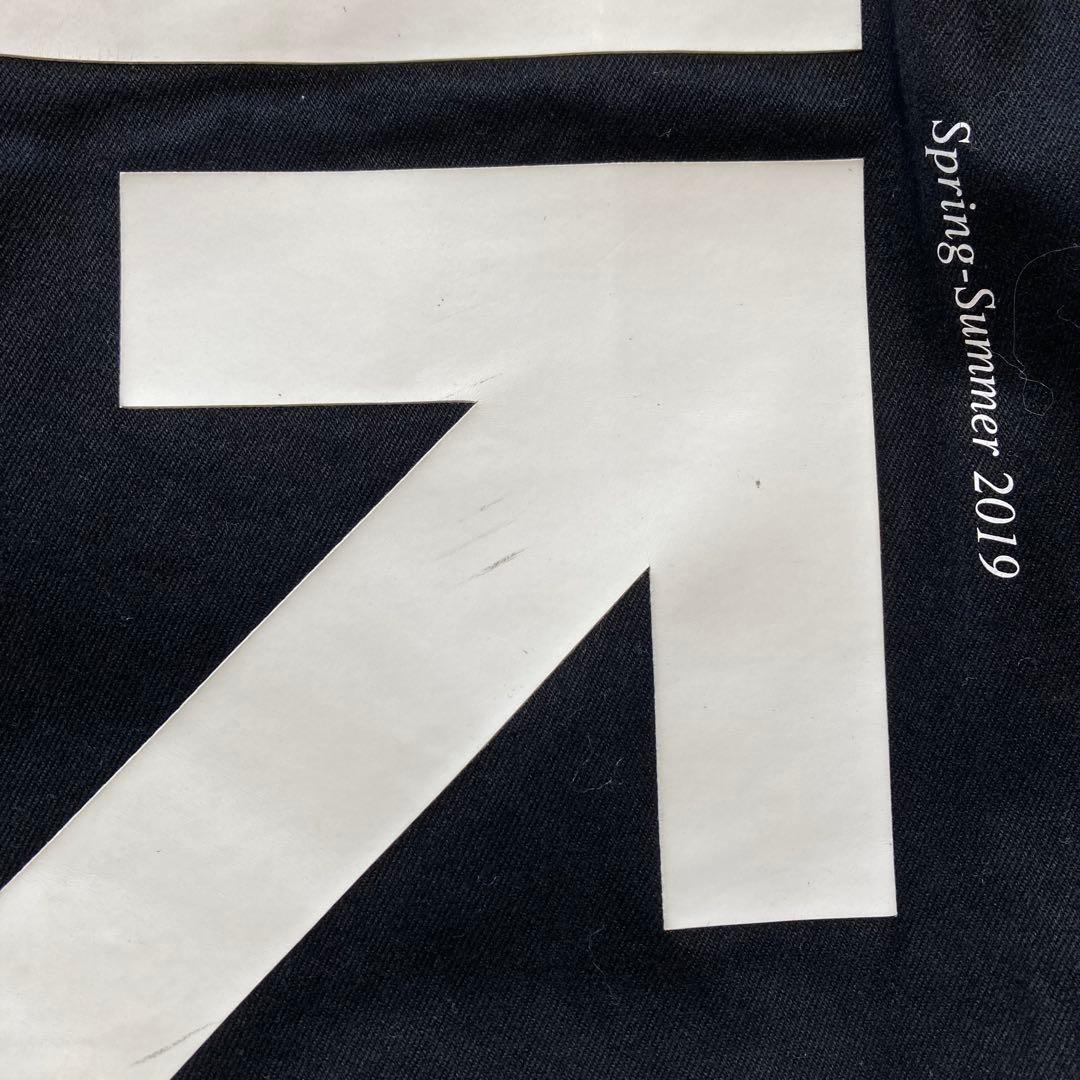 OFF-WHITE オフホワイト バックアロー スキニーバーシティ ジャケット