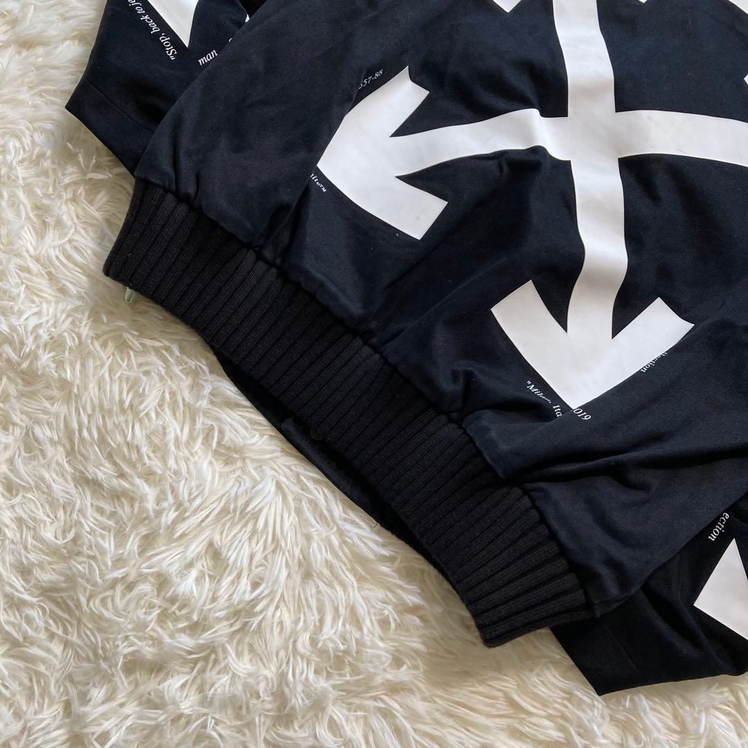 OFF-WHITE オフホワイト バックアロー スキニーバーシティ ジャケット