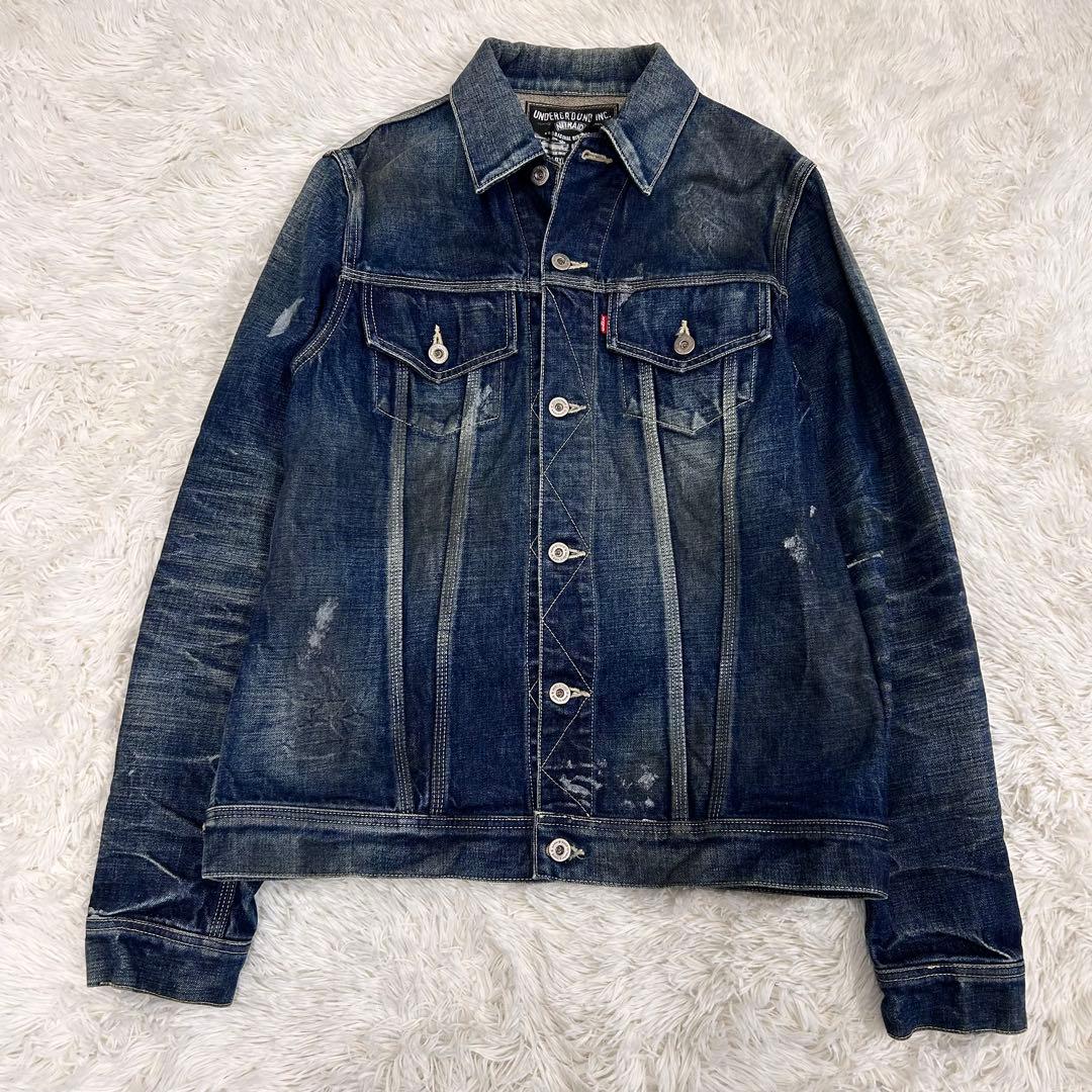 激レア✨ nitraid（ナイトレイド） リフレクティブ デニム ジャケット