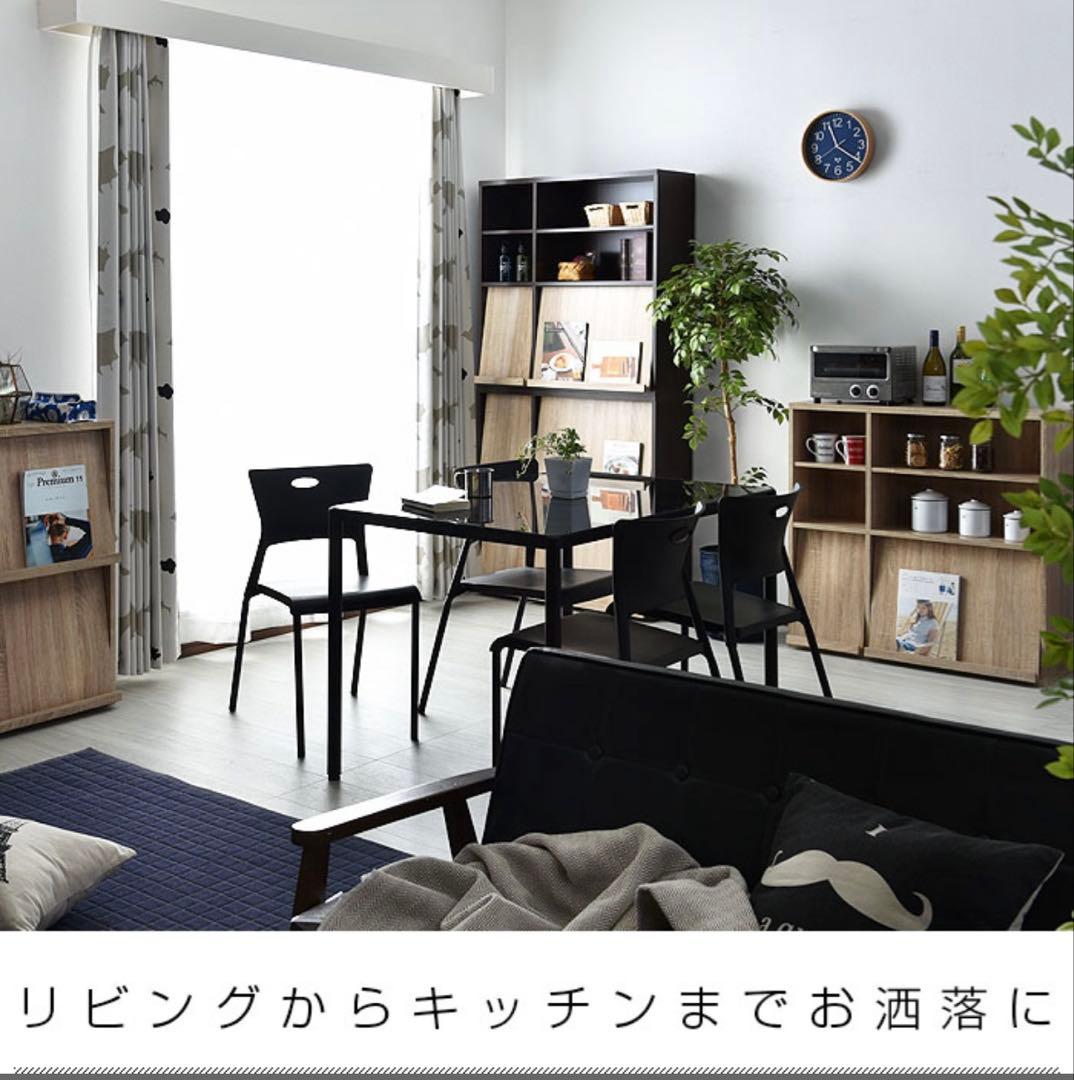 本棚 棚 収納棚　ディスプレイラック　木目調　オーク（最終値下げ）