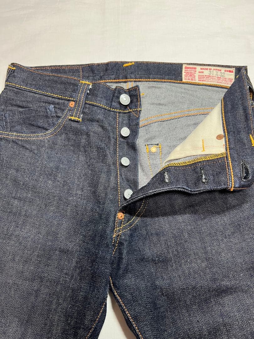 EVISU No.2 2000T 31×32 赤耳 白カモメ ワンウォッシュ - メルカリ