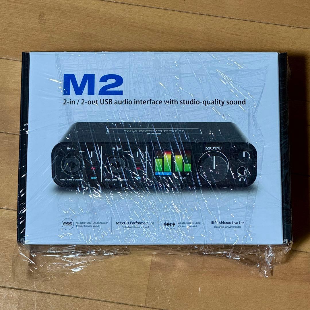 【ほぼ未使用】MOTU M2 オーディオインターフェイス