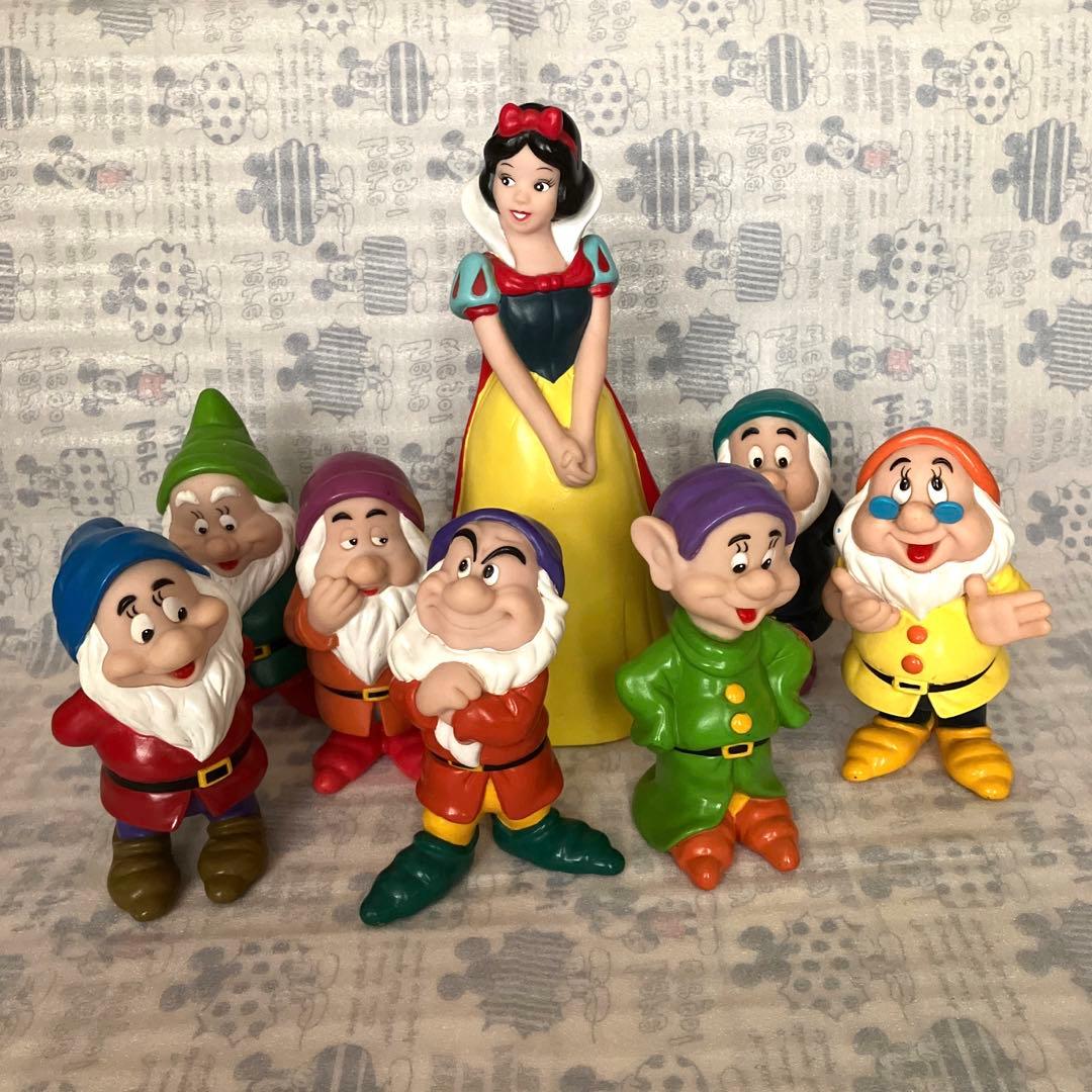 ディズニー 白雪姫と七人の小人 ソフビマスコット - メルカリ