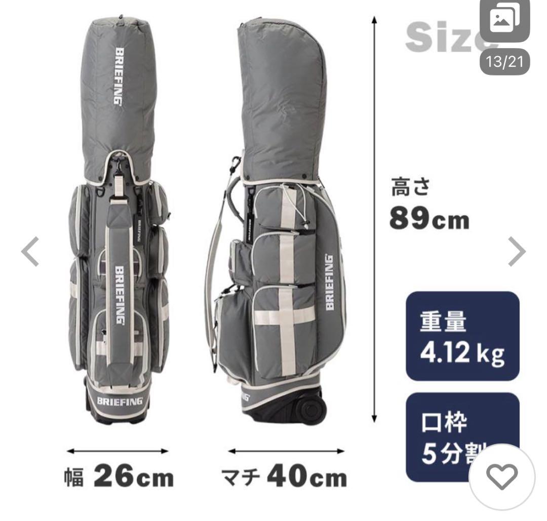 BRIEFING ブリーフィング キャディバッグ キャスター付 CR-6