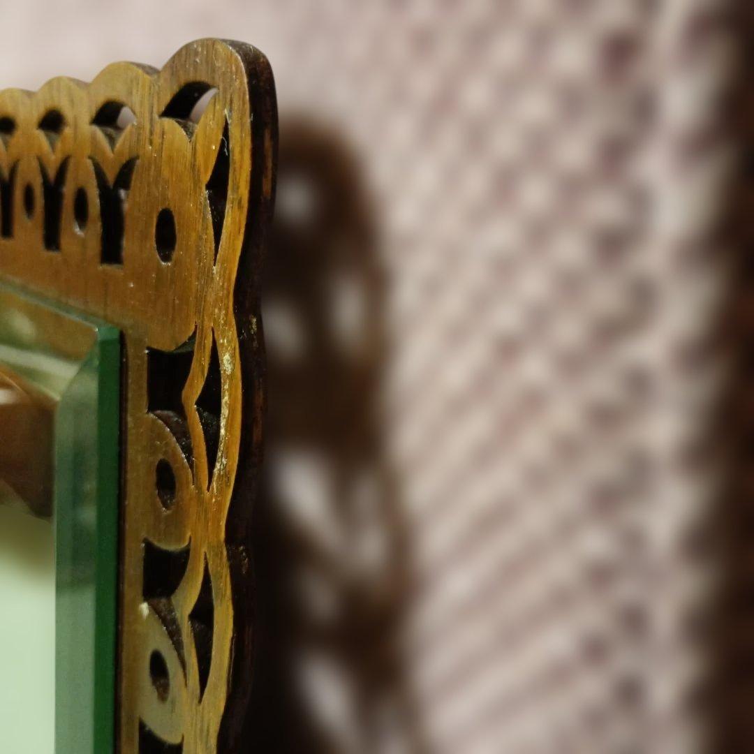 インテルナ南條　ウォールミラー　壁掛けミラー　アンティーク　高級家具