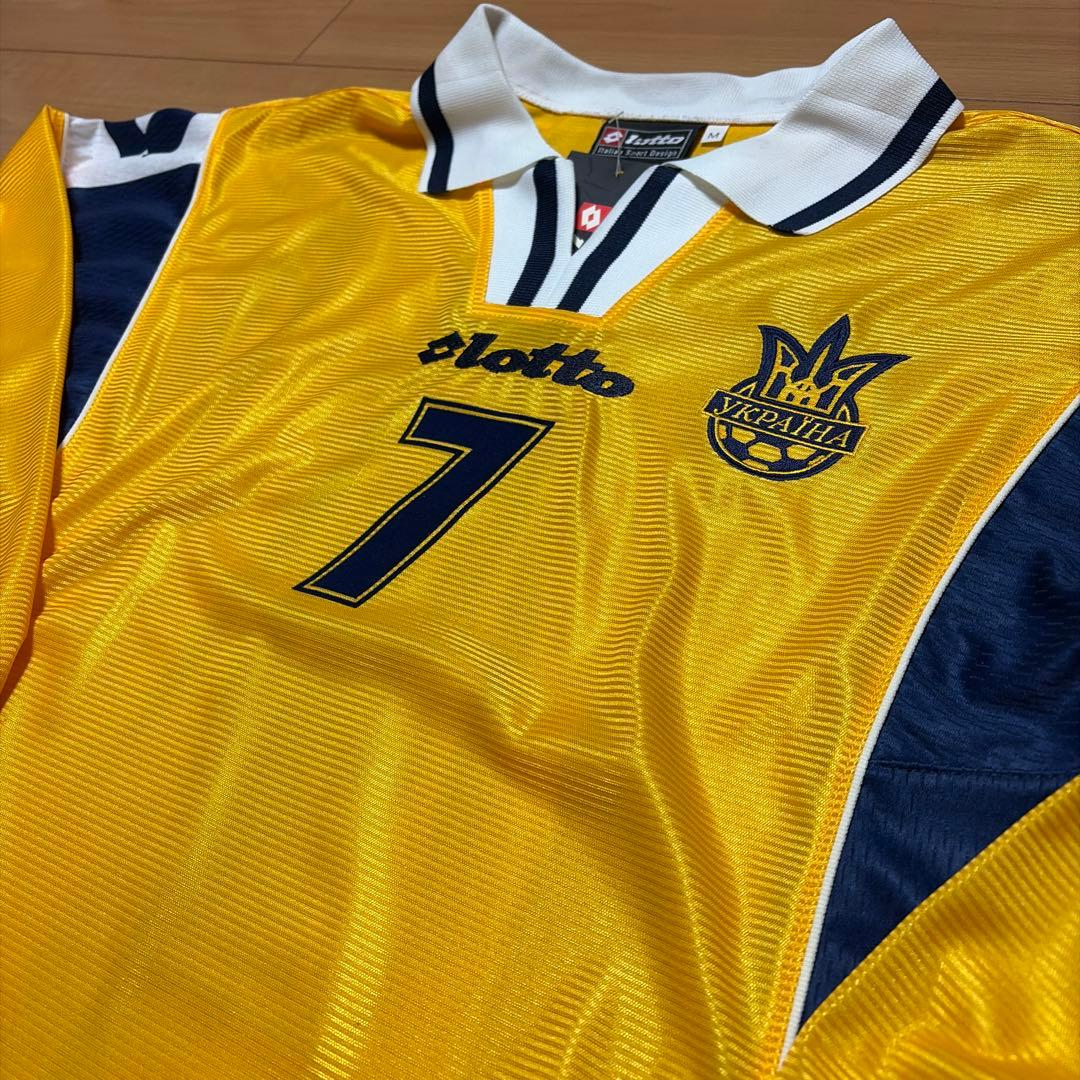 代表 2002年シェフチェンコ #7 長袖ユニフォーム【新品、タグ付】