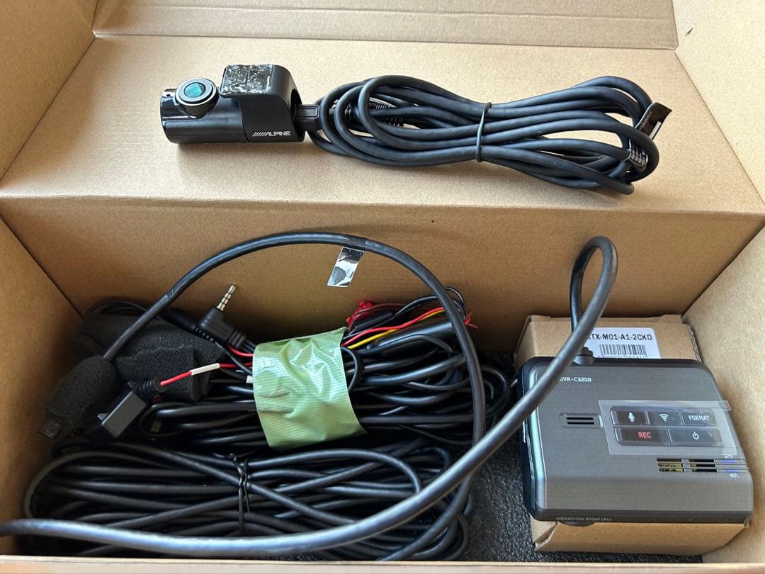 アルパインDVR-C320R ナビ連携対応2カメラドライブレコーダー