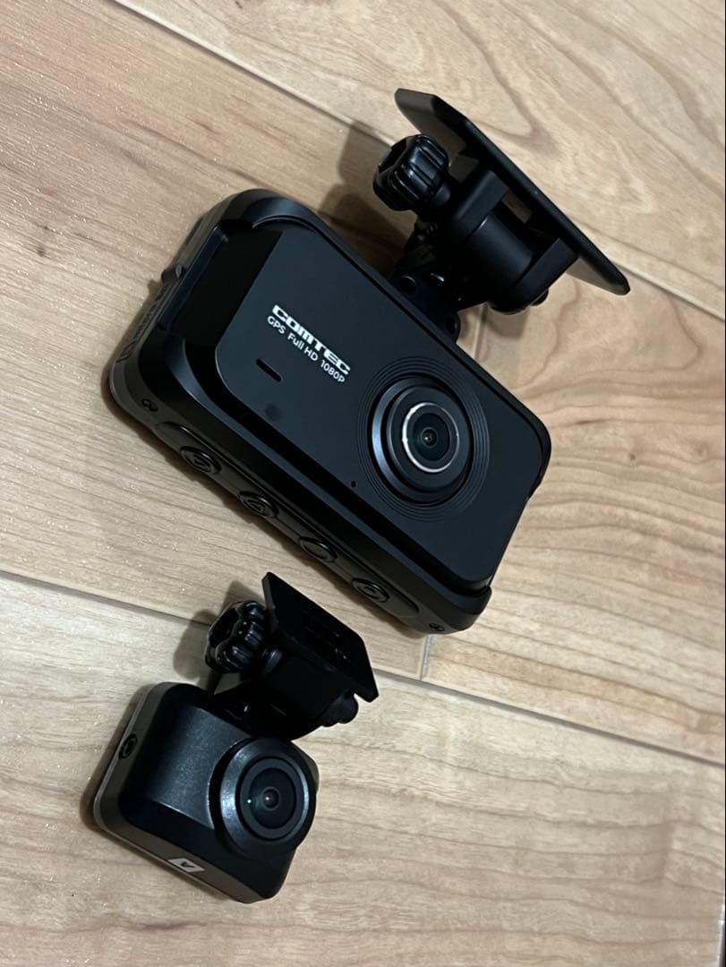 COMTEC ●ZDR 055 ●ドライブレコーダー●前後カメラ●