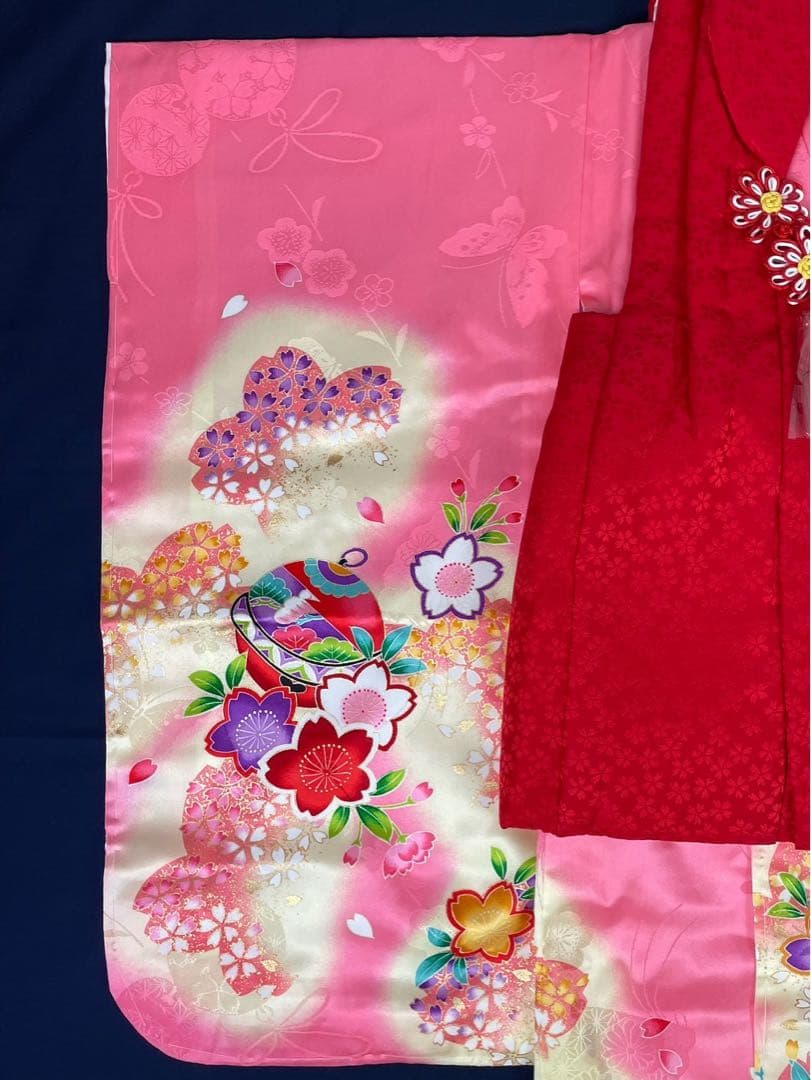 【激安】七五三 正絹三ツ身被布セット　560