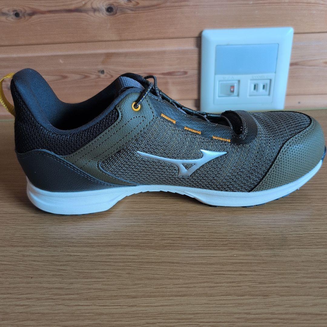 MIZUNO　mizuno　ミズノ　安全靴　カーキ　シルバー　オリーブグリーン