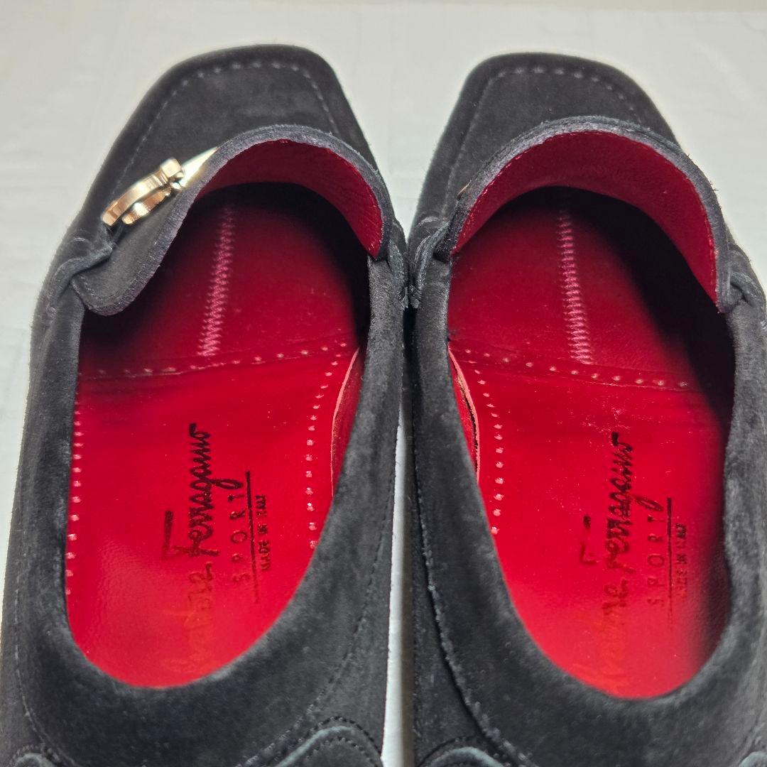 【極美品】フェラガモ ガンチーニ ローファー6.5C(24cm) ブラック