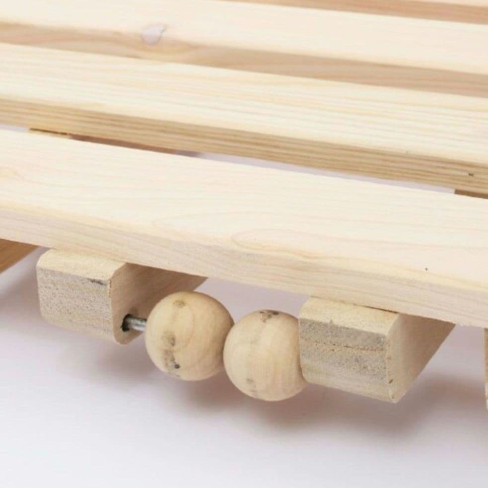 ニトリ　シングル 2つ折りすのこベッド2個セット