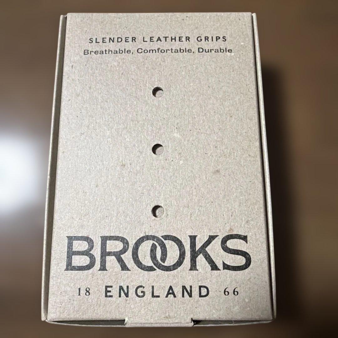 BROOKS SLENDER LEATHER GRIPS ハニー