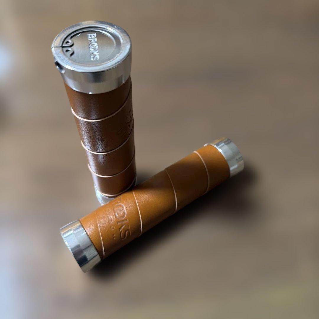 BROOKS SLENDER LEATHER GRIPS ハニー