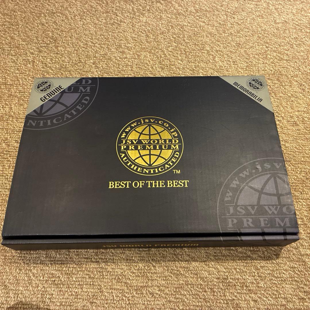 JSV WORLD PREMIUM ミレニアム ジダンサイン入りユニフォーム
