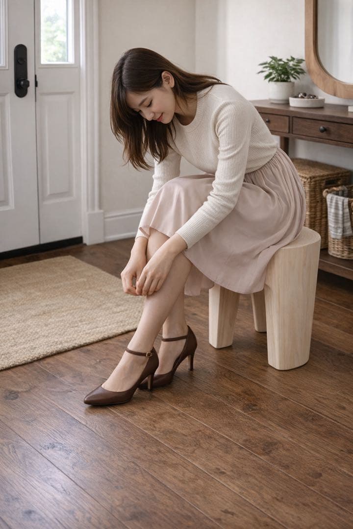 ヒノキ香る天然無垢スツール｜森を歩くようにリラックスできる！ 椅子 丸太 花台