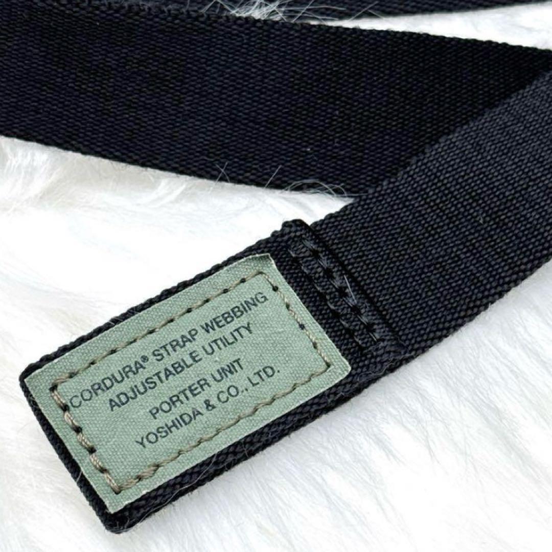 美品✨ポーター　ユニット　スリングショルダー L ブラック