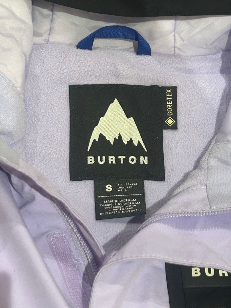 BURTON バートン　スキー　スノーウェア S ゴアテックス　ジャケット