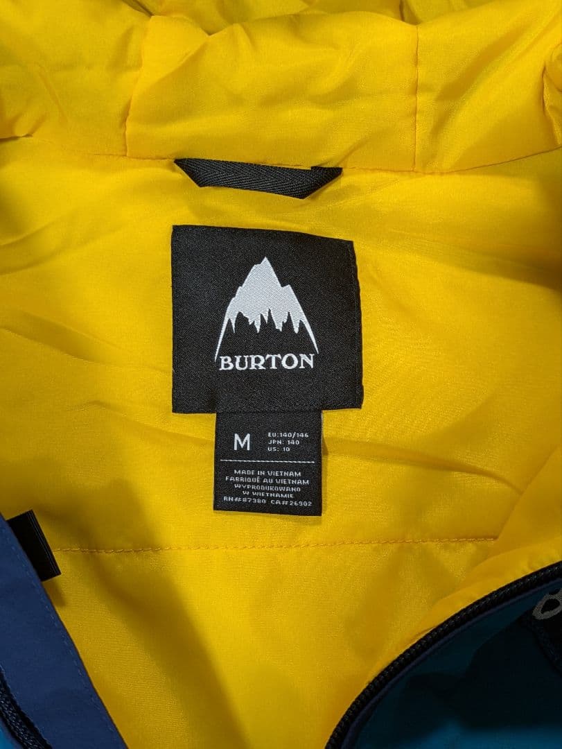 バートンジャケット　パンツ　686フーディー　M 140