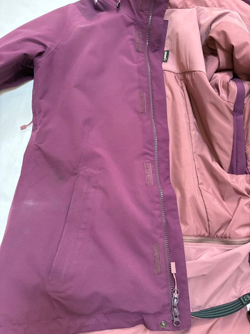 【BURTON[ak]】 レディース スノーボードウェア ゴアテックス 紫 Ｓ