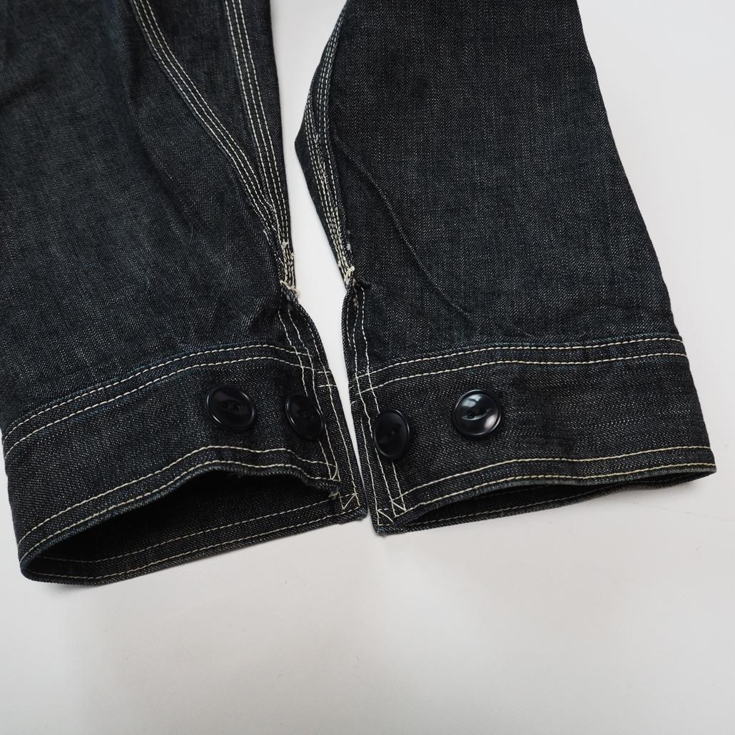 廃盤希少 桃太郎ジーンズ 91-B型 出陣ジップアップデニムジャケット 濃紺40
