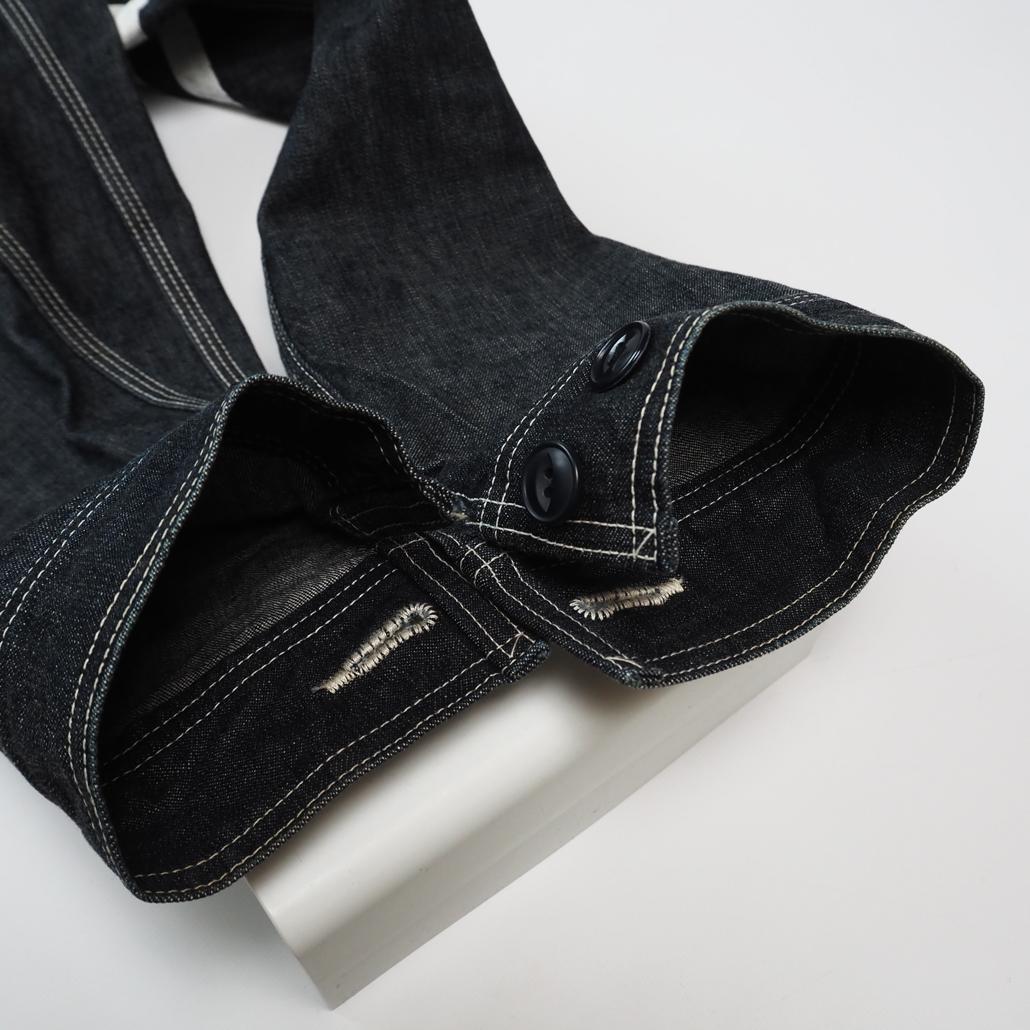 廃盤希少 桃太郎ジーンズ 91-B型 出陣ジップアップデニムジャケット 濃紺40