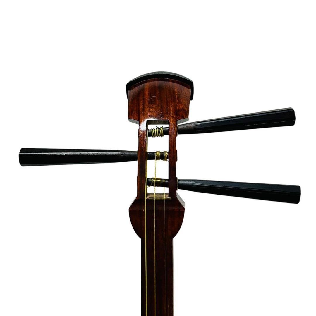 地唄三味線 花梨棹 本体 地唄三味線 花梨棹 本体 地唄三味線 花梨棹