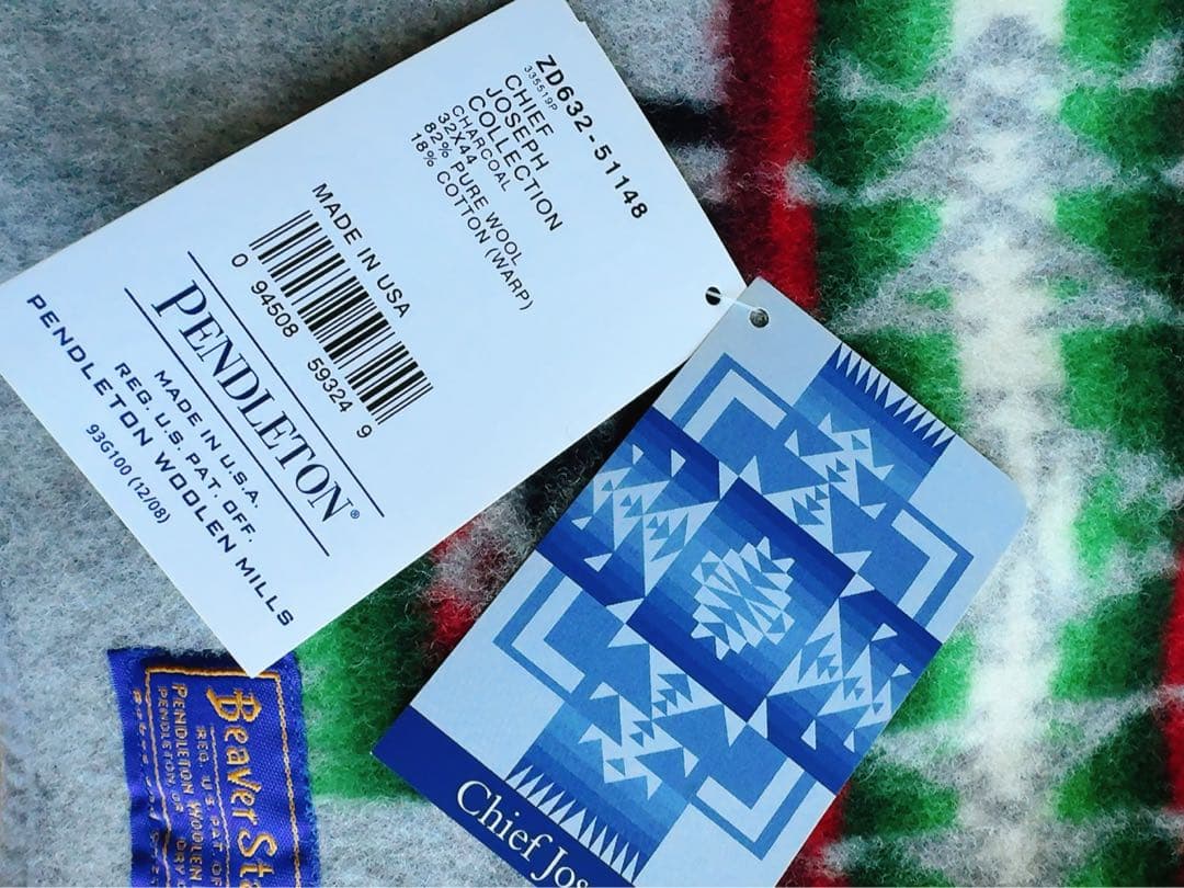 新品 Pendleton チーフジョセフ ムチャチョ ウールブランケット