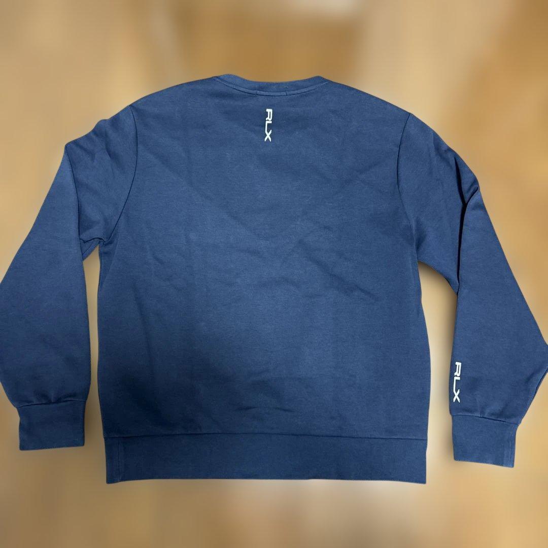 RLX トレーナー Lサイズ ネイビー　ラルフローレン