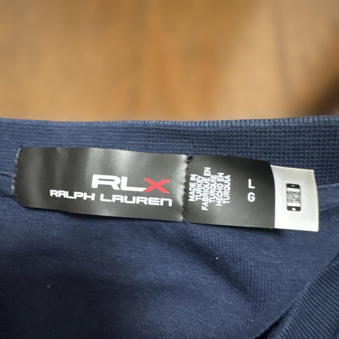RLX トレーナー Lサイズ ネイビー　ラルフローレン