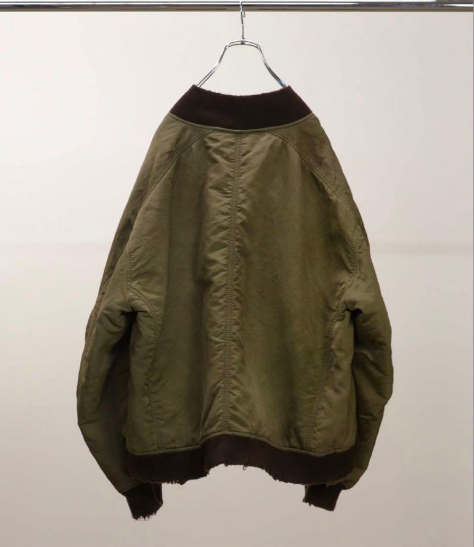 ジャケット・アウター ANCELLM \"FADED BOMBER JACKET