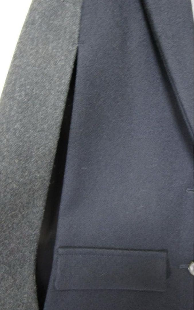 ベイジ　ネイビー グレー ・ケープコート