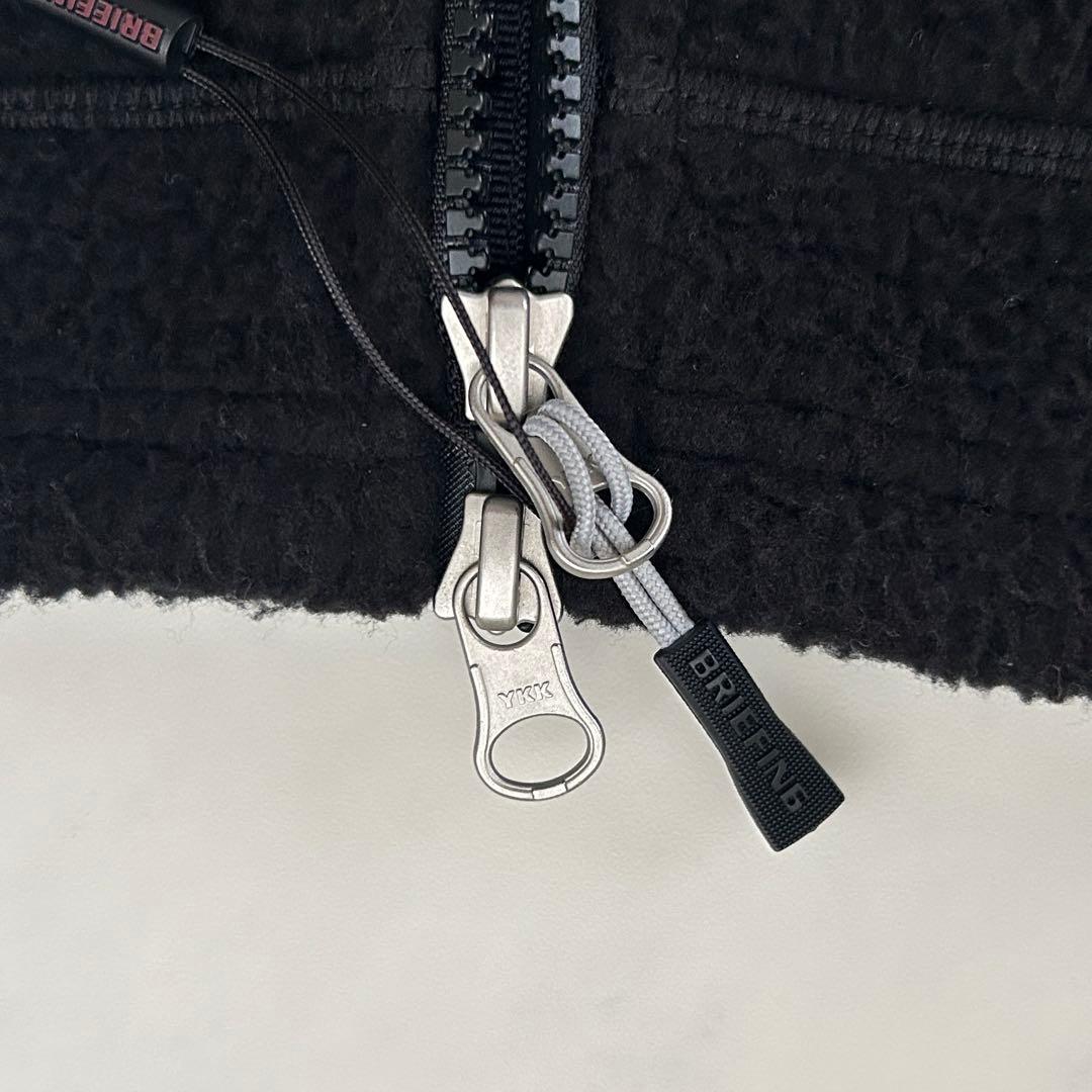 新品タグ付き ブリーフィング 2024年モデル ダブルジップ ボアベスト