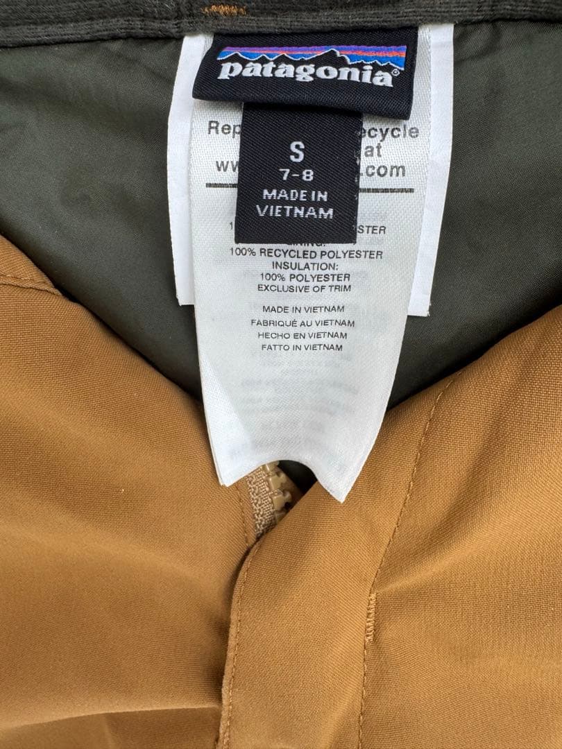 patagonia キッズスノーボードウェア パタゴニアキッズウェア