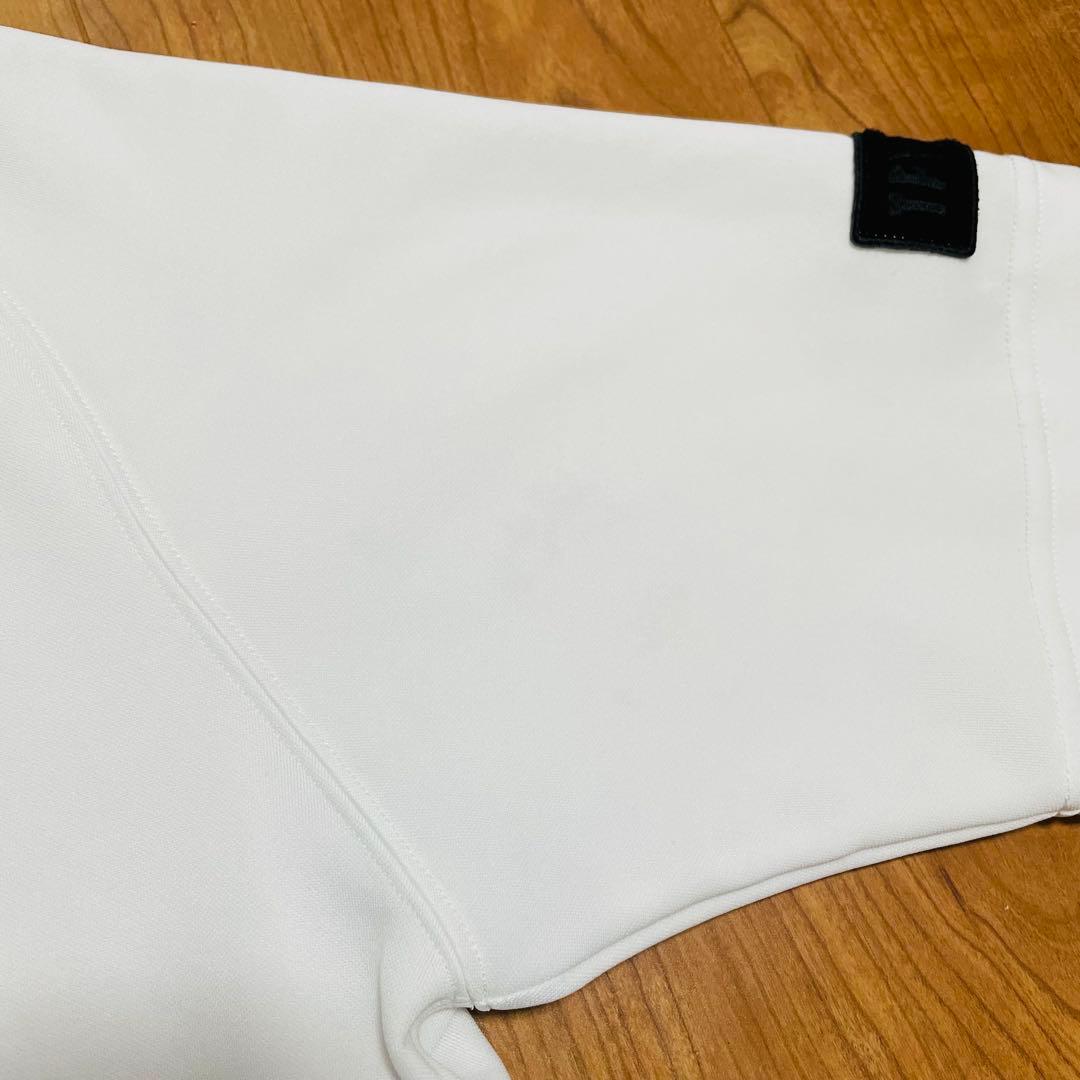 TFW49 モックネック　Tシャツ　ホワイト　L junhashimoto